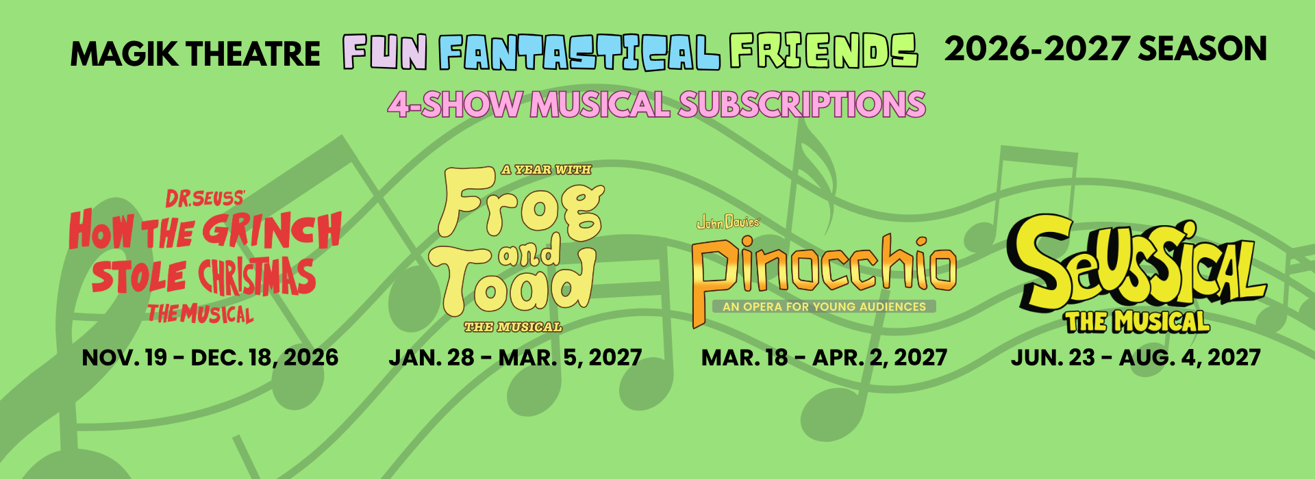 Musical Subscriptions